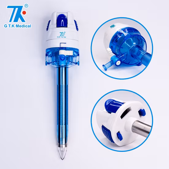 Produttore di trocar ottici senza lama chirurgici monouso laparoscopici/endoscopici con certificato CE/ISO